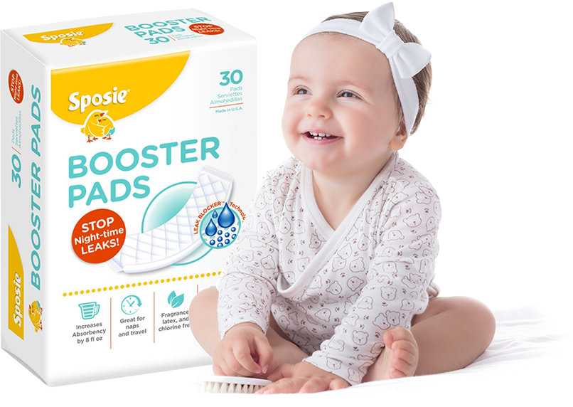 Sposie Booster Pads - Stop nighttime leaks!